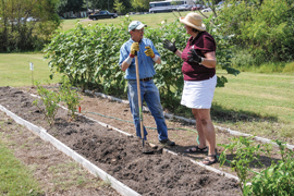 Promoting gardens for sustainable living